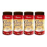 4 Unid Cevada Solúvel Superbom Pote 200g