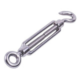 4 Unid Esticador De Cabo Em Aço Inox 1 4 6mm Gancho X Olhal