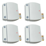4 Unid Sensor Magnético Sem Fio Intruder Ecp 433 92mhz bat 