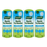 4 Unid Tira Manchas Roupas Bastão Remove de 70 Tipos Mancha