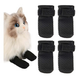 4 Unidades De Luvas Anti arranhões Para Gatos Capas De Malh