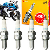 4 Velas Cr9ek Vela Ngk Japan Suzuki Gsxr Srad 750 1000