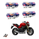 4 Velas Iridium Ngk Cr9ehix9 Cb600 Hornet Cbr600f F1 F2 F3