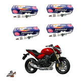 4 Velas Iridium Ngk Cr9ehix9 Cb600 Hornet Cbr600f F1 F2 F3