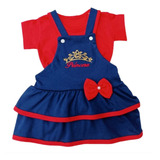 4 Vestidos De Bebê Menina Rn Roupa Infantil Ac tiara