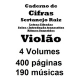 4 Volumes De Cadernos De Cifras