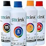 4 X 500ml Tinta Stkink Impressora GT53 GT52 514 618 617 581 Smart Gt