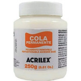 4 X Cola Permanente Acrilex 250gr frete barato super pre