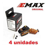 4 X Micro Servo Heli T rex 450 Hk 450 Es08 Md 2