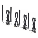 4 × Antena Adesiva Tv Para Recepção Sinal Alto Ganho