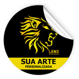 40 Adesivos Vinil Personalizados 15x6cm