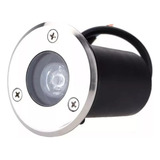 40 Balizador Spot Led Chão Jardim 1w Embutir Blindado