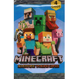 40 Cards Minecraft = 10 Pacotes Fechados