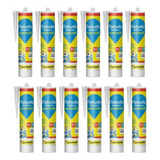 40 Cola Fixtudo Branca Cola Embaixo D'agua Quartzolit 400g