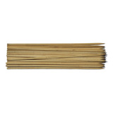 40 Espeto Espetão Vareta Para Churrasco Bambu 50cm