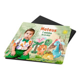 40 Imã Geladeira Personalizado Fotolembrança Dino Baby 10x7