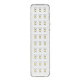 40 Luminária Luz Lampada De Emergência 30 Leds Segurimax Cor Led