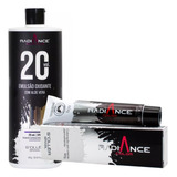 40 Tubos Agi Max Coloração Soller Radiance Color+ 4 Ox 900ml