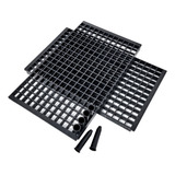 40 Un Kit Bandeja Sementeira 228 Células Cultivo Com Tubetes