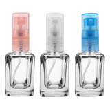 40 Vidros Amostra Perfume 10 Ml Quadrado Spray Lisa
