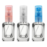 40 Vidros Amostra Perfume 10 Ml Quadrado Spray Lisa