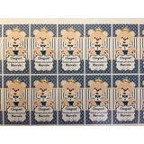40 Adesivos Personalizados P Lembrancinha Maternidade 4x2cm
