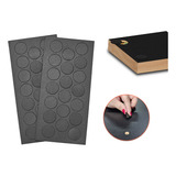 40 Adesivos Tapa Furo Preto Tx 19mm Moveis 2 Cartelas