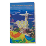 40 Álbum Para Moedas Olimpiadas Rio 2016 Pequeno