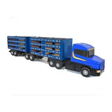 40 Boi Caminhão Brinq Scania T124 Boiadeir Bi Trem Madeir