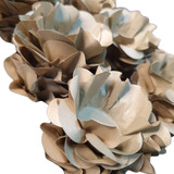 40 Forminhas Para Doces Finos Casamento Modelo Flor Cor Mocha