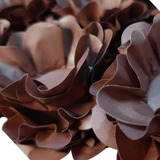 40 Forminhas Para Doces Finos Casamento Modelo Flor Cor Terracota