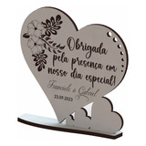 40 Lembrancinhas De Casamento Em Mdf 3mm Decoração Qualidade