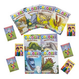 40 Livrinhos Infantil Colorir Dinossauro 40cxs