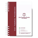 40 Mini Agenda 15x20 Personalizada 40 Canetas