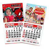 40 Mini Calendário Personalizados 2021 Seu Tema 