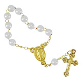 40 Mini Terco Dourado C Branco Batisado Casamento 