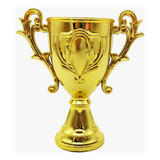 40 Mini Troféu Dourado Futebol Lembrancinha