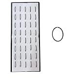 40 Piercing Argolinha Argolas Cor Preto Em Silicone