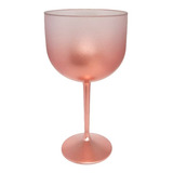 40 Taças Gin Acrílico Cristal Degradê Bicolor Fosco 550 Ml