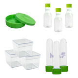 40 Tubetes 40 Caixinhas Acrílica 40 Latinhas 40 Garrafinha