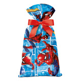 40 Unidades Sacolinha Plástica Surpresa Homem Aranha
