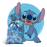 40 Unidades Sacolinha Plástica Surpresa Stitch Da Disney