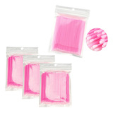 400 Microbrush Cotonete Limpeza Alongamento Cilios Fio A Fio