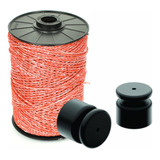 400 Un. Isolador Roldana Max + 01 Fio Eletro 250m + Brinde