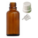 400 Frasco Vidro Âmbar 30ml Gotejador E Tampa Lacre Atacado