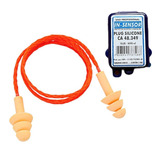 400 Un Protetor Auricular Silicone Tipo Plug 16db In Sensor
