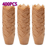 400pcs Mini Tulipa Copos De Cozimento Forros De Cupcake Para
