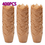 400pcs Mini Tulipa Copos De Cozimento Forros De Cupcake Para