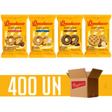 400un Biscoitos Bauducco Em Sache Choco leite gotas banana