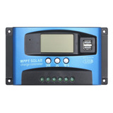 40a Mppt Solar Charge Controlador Dual Usb Ld Display Auto